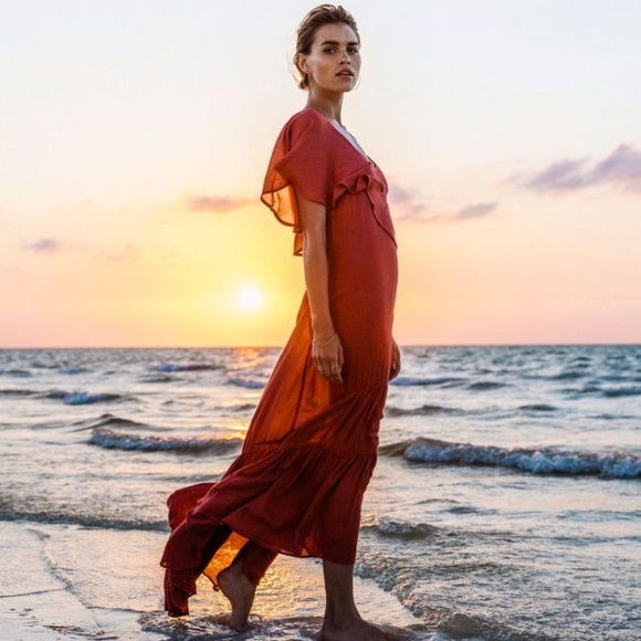 🌴🌼BILLABONG- KISS TO TELL MAXI DRESS🌼🌴 - Picture 6 of 15